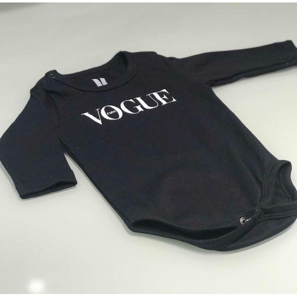 Combo 2 Body Infantil Capitão América E Vogue Apenas Hoje