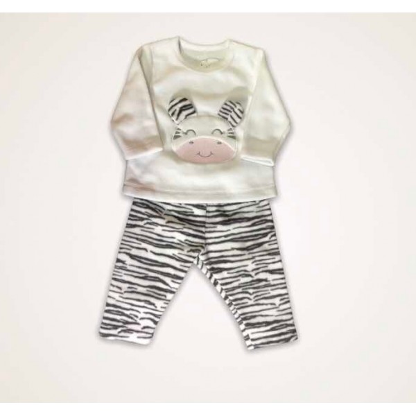 Conjunto Infantil Bebê Inverno Zebra Promoção C/ Brinde