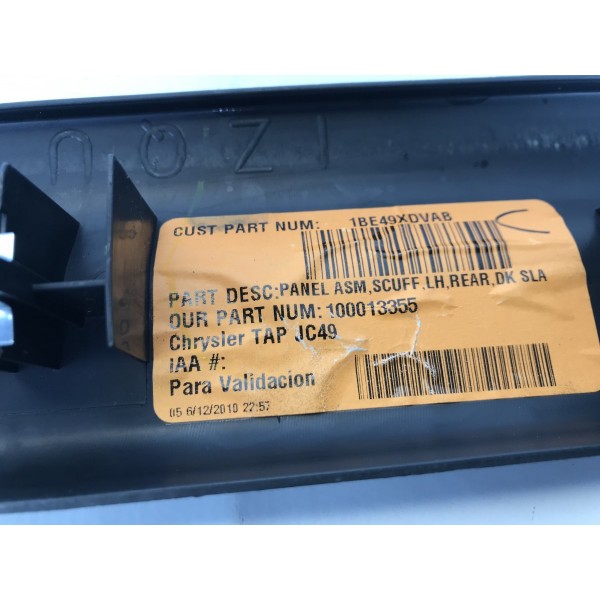 Soleira Traseira Esquerda Dodge Journey 2010 Original 41859