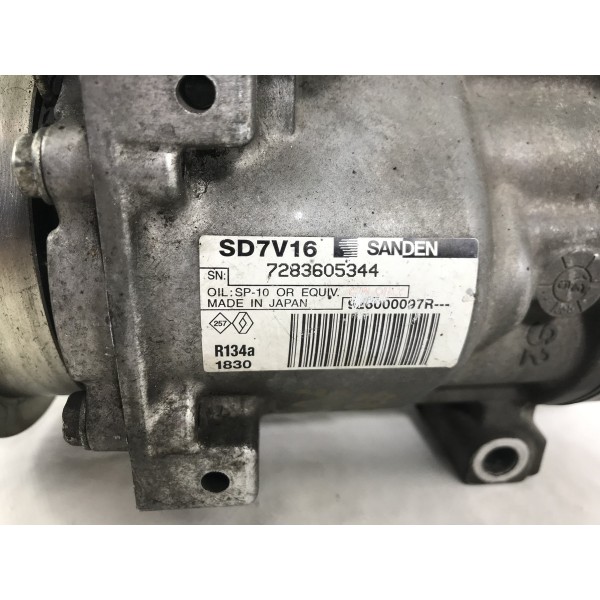 Compressor De Ar Renault Sandero 2007 08 09 10 11 12 13 2014