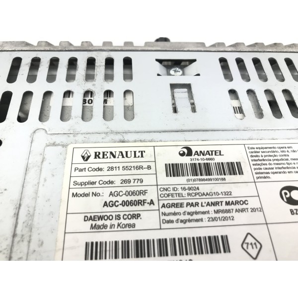 Radio Renault Sandero 2007 08 09 10 11 12 13 2014