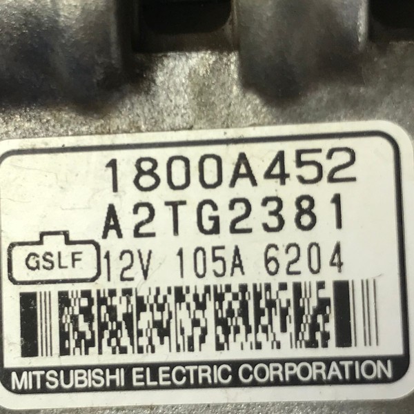 Alternador Outlander 2014 2015 2016 2017 2018 2019 2020