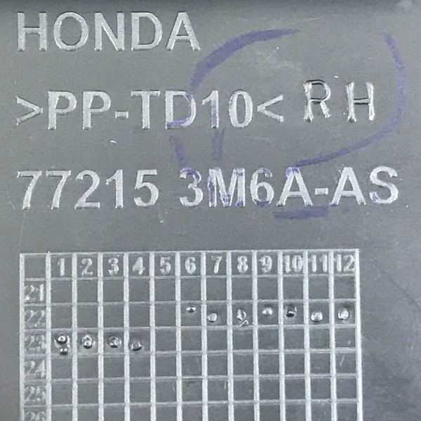 Acabamento Interno Retrovisor Direito Hrv 2022 2023 2024