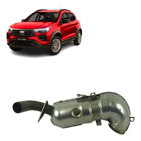 Catalisador Fiat Pulse Audace 1.0 Turbo 2021 2022 2023 2024