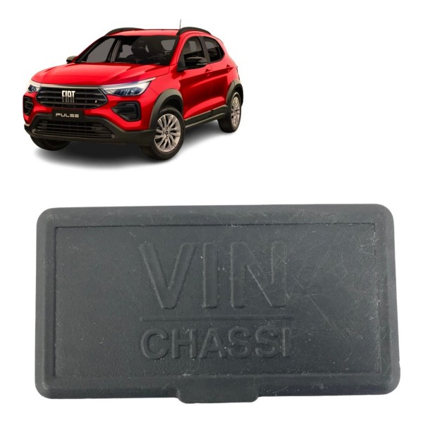 Tampa Numero Chassi Fiat Pulse 1.0 2021 2022 2023 2024