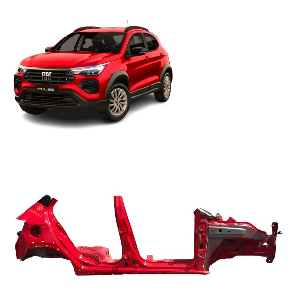 Lateral Direita Fiat Pulse Turbo 1.0 2021 2022 2023 2024