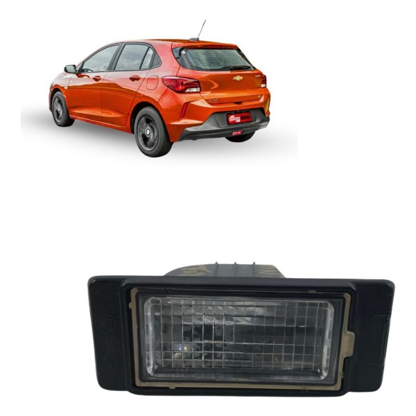 Luz De Placa Traseira Gm Onix Turbo 1.0 2020 21 22 23 2024