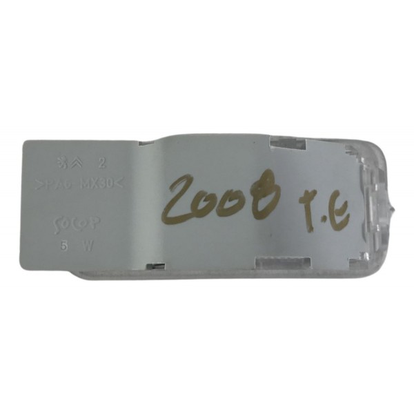 Luz De Placa Traseira Peugeot 2008 1.6 2015 16 17 18 2019