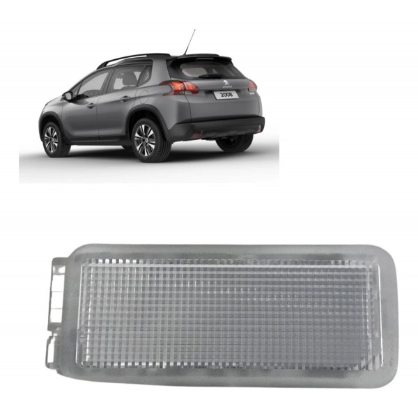 Luz De Placa Traseira Peugeot 2008 1.6 2015 16 17 18 2019