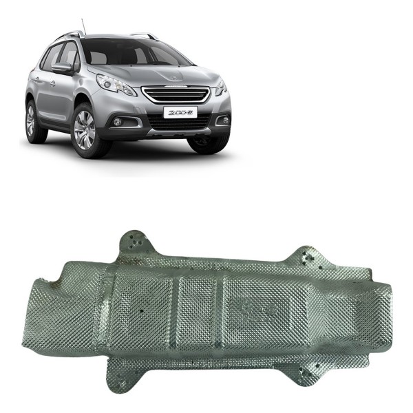 Defletor Protetor Calor Escape Peugeot 2008 2016 17 18 2019