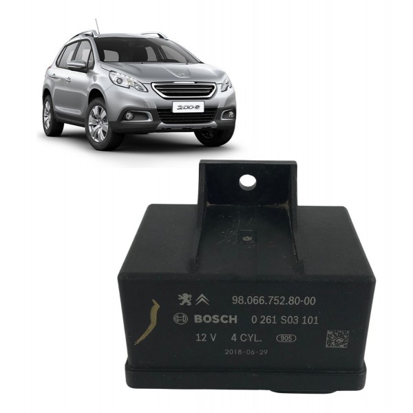 Módulo Relé Ventoinha Peugeot 2008 1.6 2015 16 17 18 2019