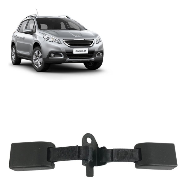 Engate Duplo Cinto Traseiro Peugeot 2008 2015 16 17 18 2019