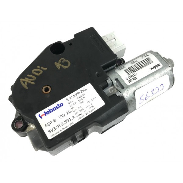 Motor Teto Solar Audi A3 2014 2015