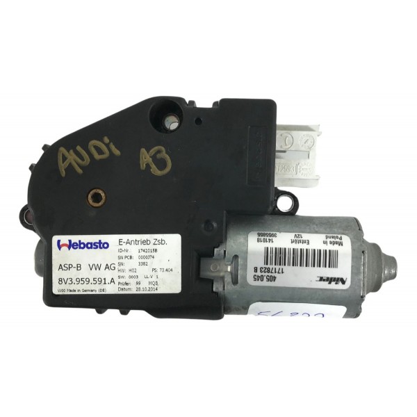 Motor Teto Solar Audi A3 2014 2015