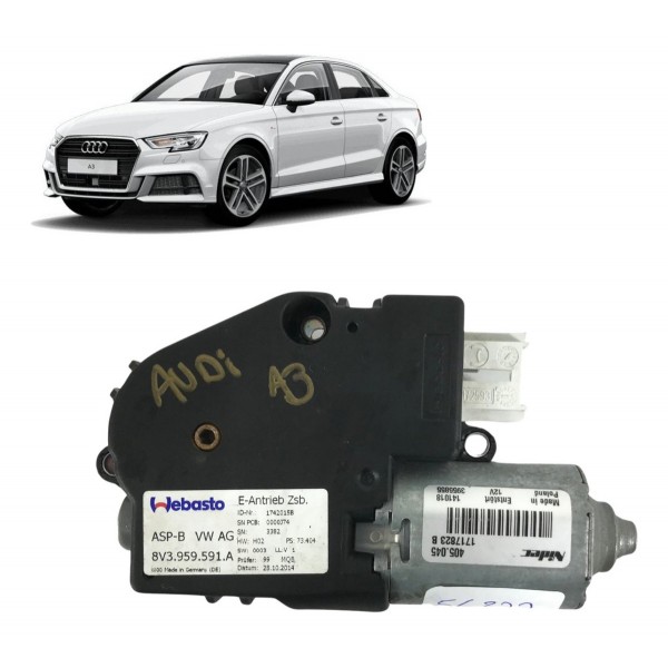 Motor Teto Solar Audi A3 2014 2015